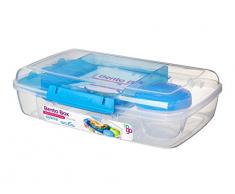 Sistema Bentobox Porta Pranzo, Polipropilene, Colori assortiti, 1 pezzo, 1,76 l