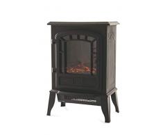 Kooper 2424305 Stufa Effetto Camino 2000 W, Nero