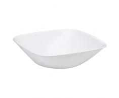 Corelle - Ciotola da Servizio da 1,4 Litri in Vetro Vitrelle, Confezione di 3, Bianco