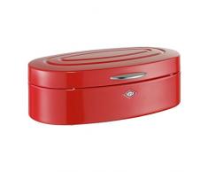 Wesco Elly Cestino per Il Pane, Acciaio Inossidabile, Acciaio Inox, Rot, 26 x 41.5 x 14 cm