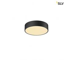 SLV MEDO 30 CW, Corona, LED Indoor Lampada da parete e da soffitto, DALI, Nero, 3000/4000 K, in alluminio, 15 W