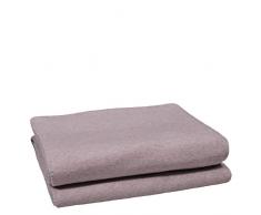 zoeppritz since 1828 Coperta Morbida di Lana â Coperta di Alta qualitÃ con Punto Uncinetto â soffice Coperta in Materiali Naturali â 160 x 200 cm, 310 Rose, 160 x 200 cm