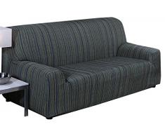 Martina Home, Mejico, Copridivano Elastico 3 Plazas, 180 a 240 cm de ancho Verde