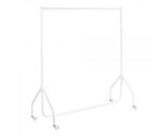 The Shopfitting Shop Bianco per Bambini Appendiabiti 1,2Â m Lunghezza x 1,2Â m Altezza Resistente Junior Garment Rack