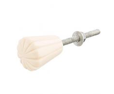 Clayre & Eef 63947 - Pomello per Porta, Ã 2,5 x 3 cm