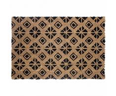 Déco Tapis Graphic Home Zerbino Rettangolare 40 x 60 cm Cocco Imprime Graphic Home, Materiale Sintetico, Multicolore, 60 x 40 cm