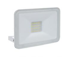 Elro Design Lampada Da Esterno LED 20Â W, 1600Â LM, Alluminio, Bianco, 16Â x 2Â x 12Â cm