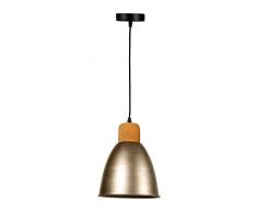 Lum & Co lampada a sospensione E27, Ocre industriale
