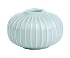 KÃ¤hler Hammershoi - Candelabro in Ceramica, 8 x 5,5 cm, Colore: Verde Menta