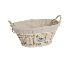 Dcasa - Cesto portaoggetti in Vimini per Decorazioni Festive e Articoli per la casa, Unisex, per Adulti, Multicolore (Multicolore), Unico