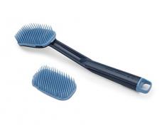 Joseph Joseph CleanTech Spazzola per stoviglie con testina sostituibile - Blu