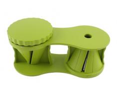 Fackelmann 44115 Affettaverdure 2In1, Multiply, Verde, Ca. 16 X 6 X 7 Cm