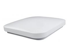 Kai 54010 Plafoniera LED Quadrata 28 W, Bianco, 34 x 7,5 x 34