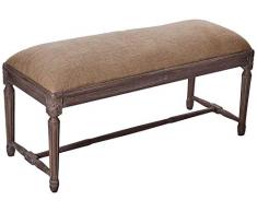 Better & Best - Sgabello in Tessuto, Dimensioni 100 x 40 x 45 cm, Materiale: Legno, Taglia Unica