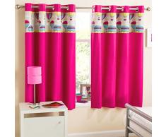 Basta contempo bambini palloncino termico con occhielli, colore: Rosa, 66 x 182,9 cm