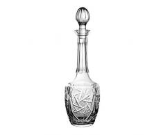 Crystaljulia 2470 - Caraffa per vino, in cristallo al piombo, trasparente