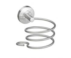 AMARE Supporto per asciugacapelli, Argento, Taglia Unica