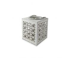 Villa dâEste Home Tivoli Amazzonia, Bianca, Lanterna p. 25 31 cm Misure Barattolo: Ã 12 x h. 12 cm