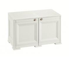 Tontarelli Omnimodus Armadio 1 Modulo, Bianco, 79 x 47 x 46 cm