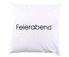 La Finesse Copricuscino Decorativo Quadrato 50 x 50 cm per la casa in Cotone per Soggiorno Divano Camera da Letto cc344, Tessuto colorato, Taglia Unica