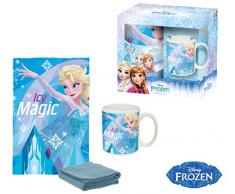 Desconocido Kids Frozen Set Coperta in Pile, Multicolore, 150 x 100 cm