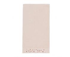 Sancarlos Pietre Asciugamano, 100% Cotone in Spugna, Crema, lavabo