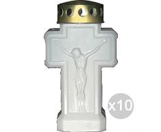 Glooke Selected lumini, Cera, Bianco, Unica, 10 UnitÃ 