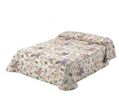 Viantala Trianon 101Â âÂ Coperta Trapuntata Letto 180, Cotone, Lilla e Bianco.