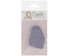 Magnolia in Gomma presepe Cling Timbro con X 14,6Â Package-Loving Santa Tilda