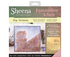 Sheena Douglass Remember When - Stencil Big Camino, Trasparente