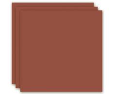 MarpaJansen 311.250-75 - Scatole di cartone colorato, 50 x 70 cm, 10 fogli, 220 g/m2, per bricolage e modellare, certificate Durch, Blauer Engel, colore: cioccolato, multicolore, taglia unica