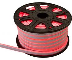 STAR illuminazione da esterno, Plastica, Rosso, 0.9Â x 3000Â x 0,1Â cm