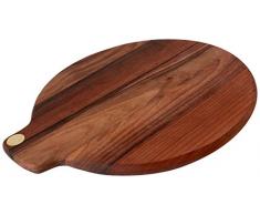 BÃ©rard, 70060Â G, Tavola Rotonda Tagliere convida in Legno di Noce, Ideale Tagliere per Pizza o a Formaggi con Sacchetto Cotone e Cera di entretien- 34Â cm