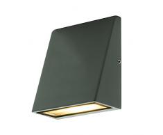 Luceco applique esterno LED decorativo, 3Â W, Lavagna, 11 x 9.5 x 5.2 cm