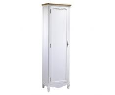 Vacchetti Giuseppe 8032360000 Mobile Country, 1 Anta, Legno, Bianco, 54.5x34.5x180 cm
