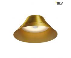 SLV BATO 45 CW - Lampada da soffitto per interni, in ottone, LED, 2500 K, alluminio, 30 W, colore: Oro