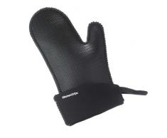 Kitchen Grips - Guanto da Cucina, allungabile, da Chef, Colore Nero