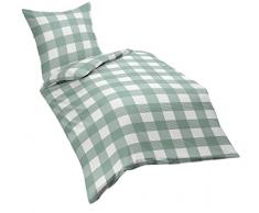 Fleuresse Riva 143389Â FB. 12Â Biancheria da Letto in Tessuto fine, Cotone, 220,0Â x 155,0Â X 0,5Â Cm, Aqua