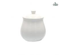 la Porcellana Ducale zuccheriera C/CC 220, Bianco
