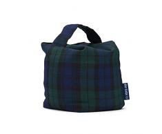 Blue Badge Co Fabric Bean-Bag fermaporta, Blackwatch Tartan