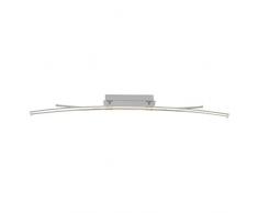 Brilliant g93653/15Â Sunrise Plafoniera LED, Metallo/Plastica, incasso, 31Â W, cromo