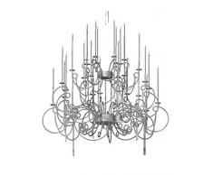 SP Light and Design calligrafico Sospensione nity 28 LED Lampada 56 W, Cromo