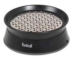 Yoocook - Grattugia per pelare le spezie, grattugia, grattugia le agrumi, per una consistenza ottimale, raccoglitore + pratica cerniera per recuperare tutta la materia, facile manutenzione