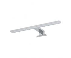 Tiger 905330341 a + + to a, lampada per il bagno, in metallo, cromato, 40 x 10.4 x 3.9 cm