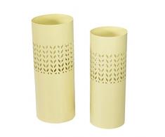 Vacchetti Giuseppe 3503440000 Portaombrelli 1-3, Modello Frecce, Metallo, Crema, 24 x 20 x 60 cm