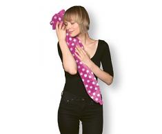 KANGURU Orchidee Pois George Ocean Stripes, la Borsa Lunga per Acqua Calda, Rosa, Poliestere, 72x12x2 cm