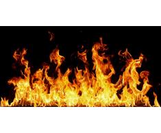 Innova H1645 Radiatore, Vetro Temperato (BF), Braciere Aperto, Singolo