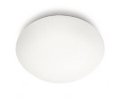 Philips Lighting Spa Lampada Bagno Soffitto, in Vetro, Ovale, diam. 26 cm, Luce Bianca Calda, Bianco,