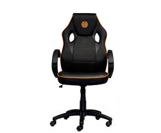 Onaji Sedia Gaming Kodama Arancione, Senza Taglia