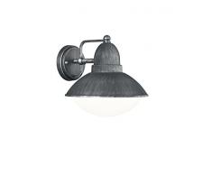 Trio Leuchten Applique Esterno E27, 1 W, Argento, 25 x 22.5 x 22 cm